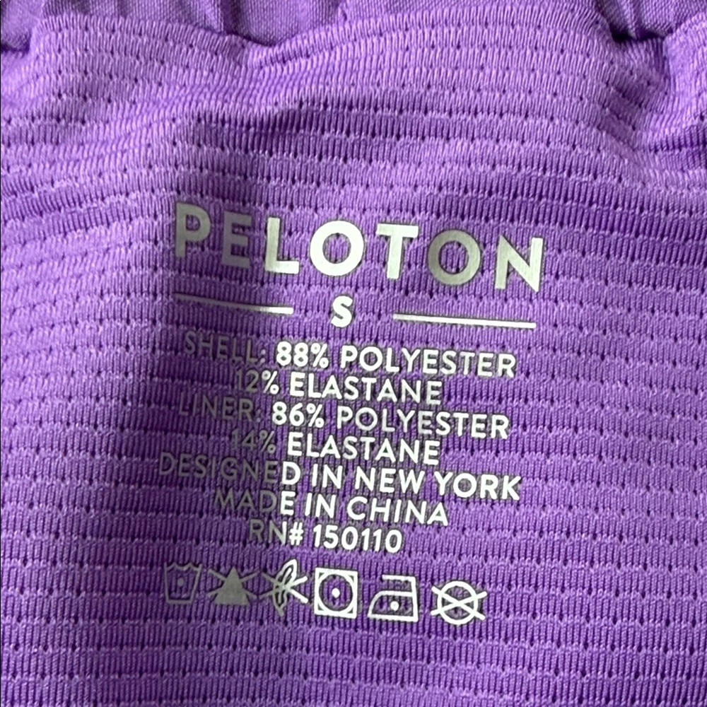 NWT Peloton 3" Output Geometric Run Short - Picture 2 of 10